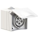 WCD 6h 16A 5P 400V IP44 90x90 Ni