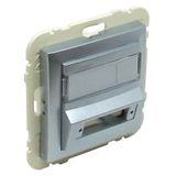 C.P. F/COUPLER F/SC APC DUPLEX FO CONNECT AL