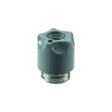 LIN 2071. DII screw cap 25A E27 500VAC/DC plastic with test hole