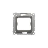 Transition adapter for 45x45 mm fitting type, anthracite, metalic
