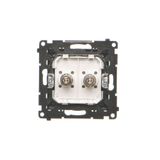 Sealing insert for double switches