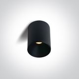 12106E/B/V BLACK 6W CCTV IP20 230V DARK LIGHT