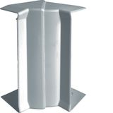 Variable interior corner installation chute GBA 50x160mm, PVC Alu color