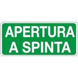Safety sign - Al - Dimensions: 220x100 mm