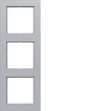 Triple cover frame, A.1, titanium