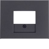 Centre plate TAE cut-out, K.1, ant. matt, lacq.