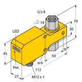 Flow Monitoring Inline Sensor with Integrated Processor   FCI-D06CTP-AP8X-H1141