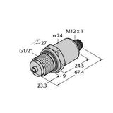 Pressure Transmitter With Current Output (2-Wire)   PT2.5R-1008-IX-H1143