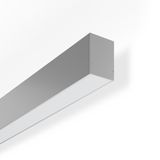 LESS IS MORE 50, 16 W, 2050 lm, 840, silver, DALI Wall luminaires, L 8