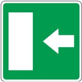 Safety sign - Al - Dimensions: 230x230 mm