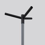 Pole mounting L 894 B 787 H 250 d 76 colour: anthracite