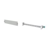 ProfiSNAP Mounting Kit, 1-pole SASY, for enclosure width 600mm, H=100m