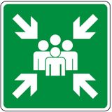 Safety sign - Al - Dimensions: 400x400 mm