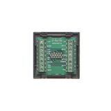 Double rocker for illuminated mechanisms: SW6/2XLM, SW7/2XM, SW6P1M, black matt