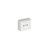 SINGLE PHASE SOCKET WHITE