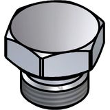 Blind SS for side connection, G3/8"