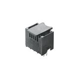 PCB plug-in connector, male header, closed side, THT/THR solder connection, 3.50 mm, Number of poles: 12, 180°, Solder pin length (l): 1.5 mm, tinned, black, Tape