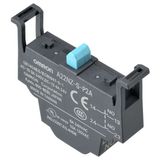 A22N Contact blocks, DPST-NO, push-in terminal A2275003E