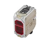 Photoelectric sensor, aluminum die cast (chrome plating) case, red las