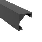 LINE20 CORNER PROFILE BLACK 3020mm