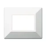 ZAMA44 FR. PLATE MIC.POLIS.WHITE 3M