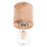 CEILING LAMP SALGADO NATURAL WOOD E27 1X60W IP20