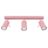 Ceiling lamp RING 3L pink