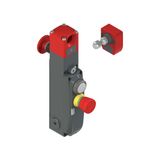 NG series safety switch with lock and integrated control devices, with actuator
