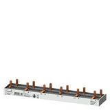 compact Pin Busbar, 10mm2 connection: 3p/N 6x AFDD 5SM6 + 6x compact device