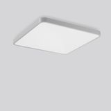 TRIONA square, 110 W, 13800 lm, 830, silver, DALI Ceiling and wall lum