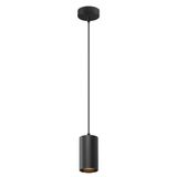ASTO TUBE, pendant light, GU10, pendant length 250 cm, 1x max. 10 W, black