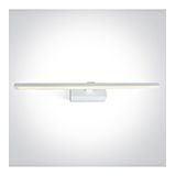 38114T/W/V WHITE BATHROOM / WALL LIGHT 14W CCTV IP44 230V