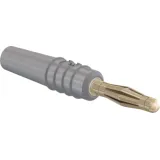 2 mm plug, solder connection, 0.5 mm², gray, 22.2618-28