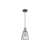 Ceiling fixture KALIOPE,8068,AC220-240V,50/60Hz,1*E27,max.40W,IP20,  Diameter 18cm, single, black/gold