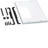 Assembly unit,universN, 600x500mm,for 9 NH00-fuse switch vertical on b