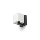 PHILLY wall black opal-colored glass 230V LED G9 7W