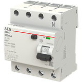 Residual Current Circuit Breaker 4P. 80A 300 mA, A type