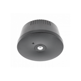 Emergency LED luminaire OGLA, 3 W, 200 lm, 6400K, AC220-240V, IP20, 3 hours, single-mode, TEST button, black