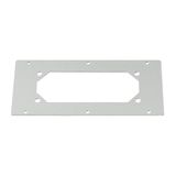 Adapter gland plate for WST enclosures, W=309 D=119 mm