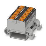 PTVFIX 18X2,5-NS35A BK - Distribution block