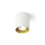 MANTOVA I ceiling white/pearl gold 230V LED GU10 7W