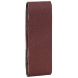 3-piece sanding belt set for belt sanders, red quality G= 80