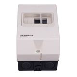 Enclosure for BE2P with emergency-off Push button