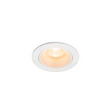 NUMINOS© XS recessed ceiling light 2700K 40ø IP20 round wh