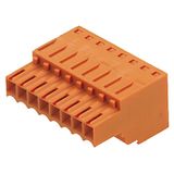 PCB plug-in connector, female plug, 3.50 mm, Number of poles: 4, 180°, Tension-clamp connection, Clamping range, max. : 1.5 mm², Box