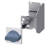 Door-coupling rotary operating mechanism for circuit breaker size S00/S0 handle