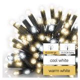 Profi LED interconnecting chain, flashing – icicles, 3 m, outdoor, warm/cool white
