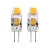 LM-G4-LED-STECKBulb 1,2W 2700K/100lm 2er-Set - dimm