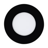 LED-CCT-recessed spot 85 black 'FUEVA'