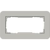 cov.fr. 2-g w/o cb Gira E3 grey/anthra.